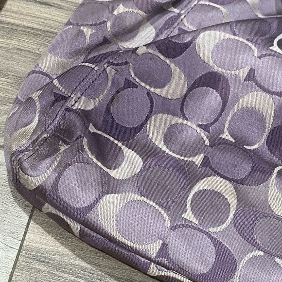 Purple Coach Crossbody - Picture 3 of 9